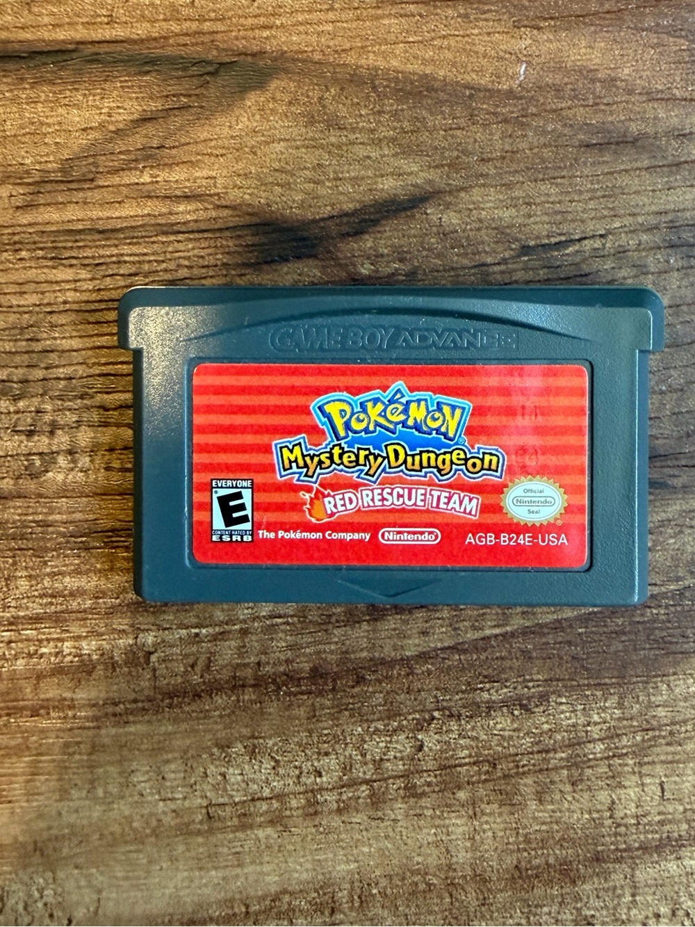 Pokémon Mystery Dungeon Red Rescue Team Game Boy Advance GBA